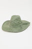 Fame Braided Strap Wide Brim Hat