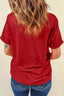 Santa Graphic Short Sleeve T-Shirt