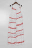 Pocketed Printed Wide Strap Overall