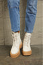 East Lion Corp Platform Combat Boots