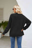 Open Front Long Sleeve Cardigan with Pockets