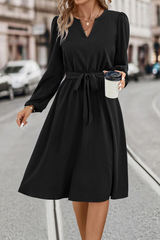 Long Sleeve Black Dress And Maxi Dress Asymmetric Dress Loose Short Black Dress Tie Waist Notched Neck Long Sleeve Dress Beyond Long Sleeve Black Dress And Maxi Dress Asymmetric Dress Loose Short Black Dress Tie Waist Notched Neck Long Sleeve Dress Beyond