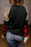 Chrismas Tree Graphic Sequin Long Sleeve T-Shirt