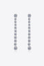 1.18 Carat Moissanite Long Earrings