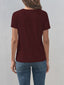 Cross Graphic Round Neck T-Shirt
