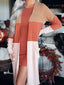 Color Block Long Sleeve Cardigan