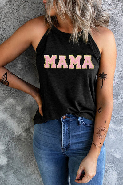 MAMA Round Neck Tank