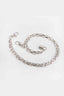 Double Layered Iron Chain Belt with Lock Charm