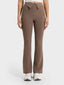 Wide Waistband Bootcut Sport Pants