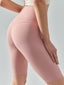 High Waist Active Shorts
