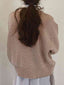 Dropped Shoulder Buttoned Cardigan
