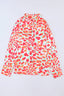 Printed Button Up Dropped Shoulder Shirt
