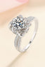1 Carat Moissanite 925 Sterling Silver Ring