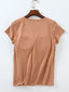 Round Neck Short Sleeve T-Shirt