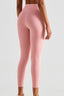 Wide Waistband Sports Leggings with Pockets
