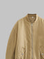 Zip Up Baseball Collar Puffer Jacket