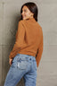Mock Neck Long Sleeve Sweatshirt
