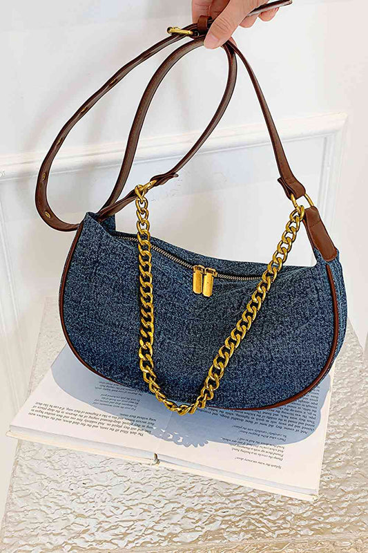 Denim Crossbody Bag