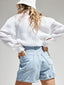 Textured Button Up Long Sleeve Shirt
