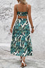 Botanical Print Cami and Tiered Skirt Set