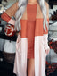 Color Block Long Sleeve Cardigan