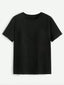 Rose Round Neck Short Sleeve T-Shirt