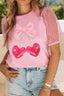 Cherry Round Neck Short Sleeve T-Shirt
