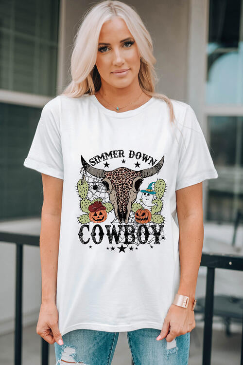 COWBOY Graphic Short Sleeve T-Shirt