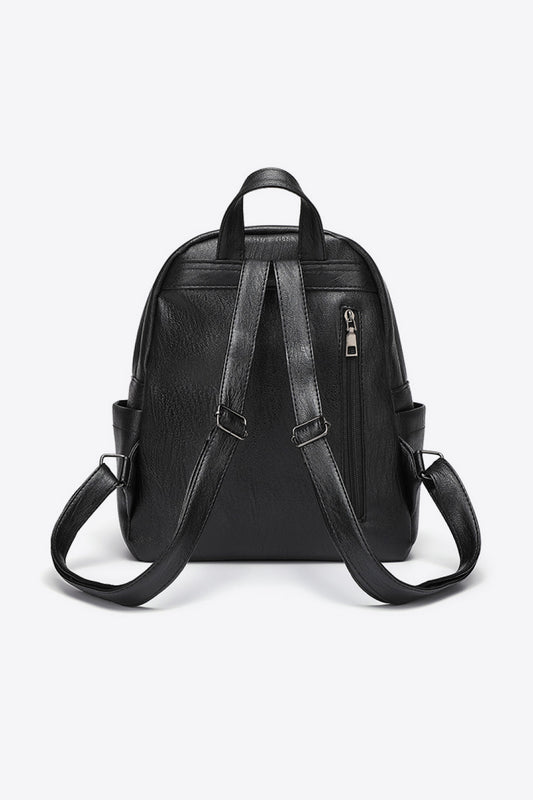 Adored PU Leather Backpack