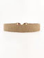 Alloy Buckle Elastic Belt