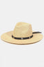 Fame Belt Strap Straw Hat