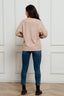 Sequin Animal Print Round Neck Sweatshirt